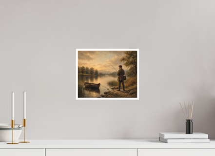 31,4 x 25 cm, Hahnemühle William Turner Evening at the Water