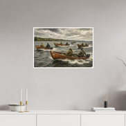 75 x 50 cm, Hahnemühle William Turner Race to the Drift