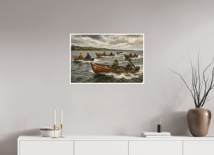 75 x 50 cm, Hahnemühle William Turner Race to the Drift