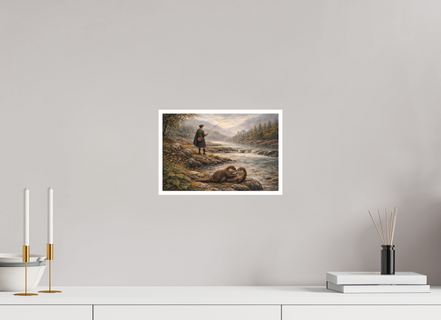 30 x 20 cm, Hahnemühle William Turner Sharing the River