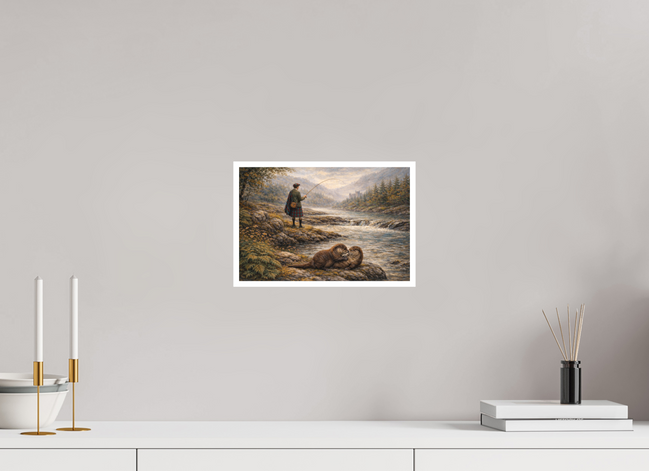 30 x 20 cm, Hahnemühle William Turner Sharing the River