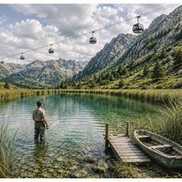 Main image Alpine Lake - Summer