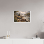 60 x 40 cm, Hahnemühle William Turner Sharing the River