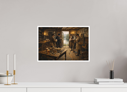 45 x 30 cm, Hahnemühle William Turner Where the Day Begins