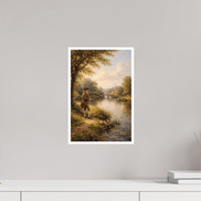 25 x 37,8 cm, Hahnemühle William Turner By the Village Stream