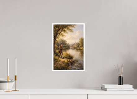 25 x 37,8 cm, Hahnemühle William Turner By the Village Stream