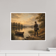 50,2 x 40 cm, Hahnemühle William Turner Evening at the Water
