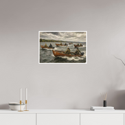 60 x 40 cm, Hahnemühle William Turner Race to the Drift