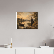 62,8 x 50 cm, Hahnemühle William Turner Evening at the Water