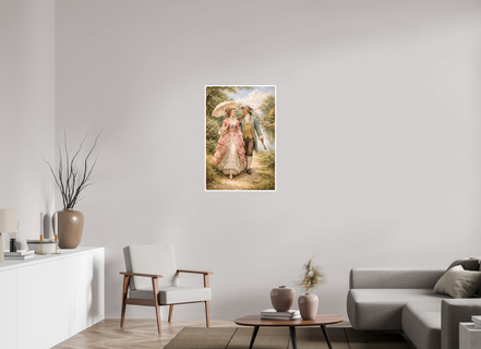 60 x 90 cm, Hahnemühle William Turner The Stroll to the River