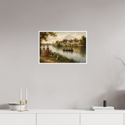 60 x 40 cm, Hahnemühle William Turner A River in Gloucestershire