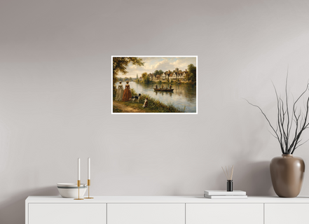 60 x 40 cm, Hahnemühle William Turner A River in Gloucestershire