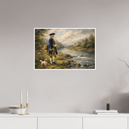 75 x 50 cm, Hahnemühle William Turner The Gentleman Angler