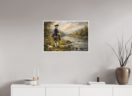 75 x 50 cm, Hahnemühle William Turner The Gentleman Angler