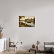 90 x 60 cm, Hahnemühle William Turner A River in Gloucestershire