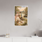 50 x 75 cm, Hahnemühle William Turner A Picnic in the Grass
