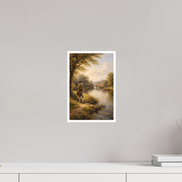 20 x 30,3 cm, Hahnemühle William Turner By the Village Stream