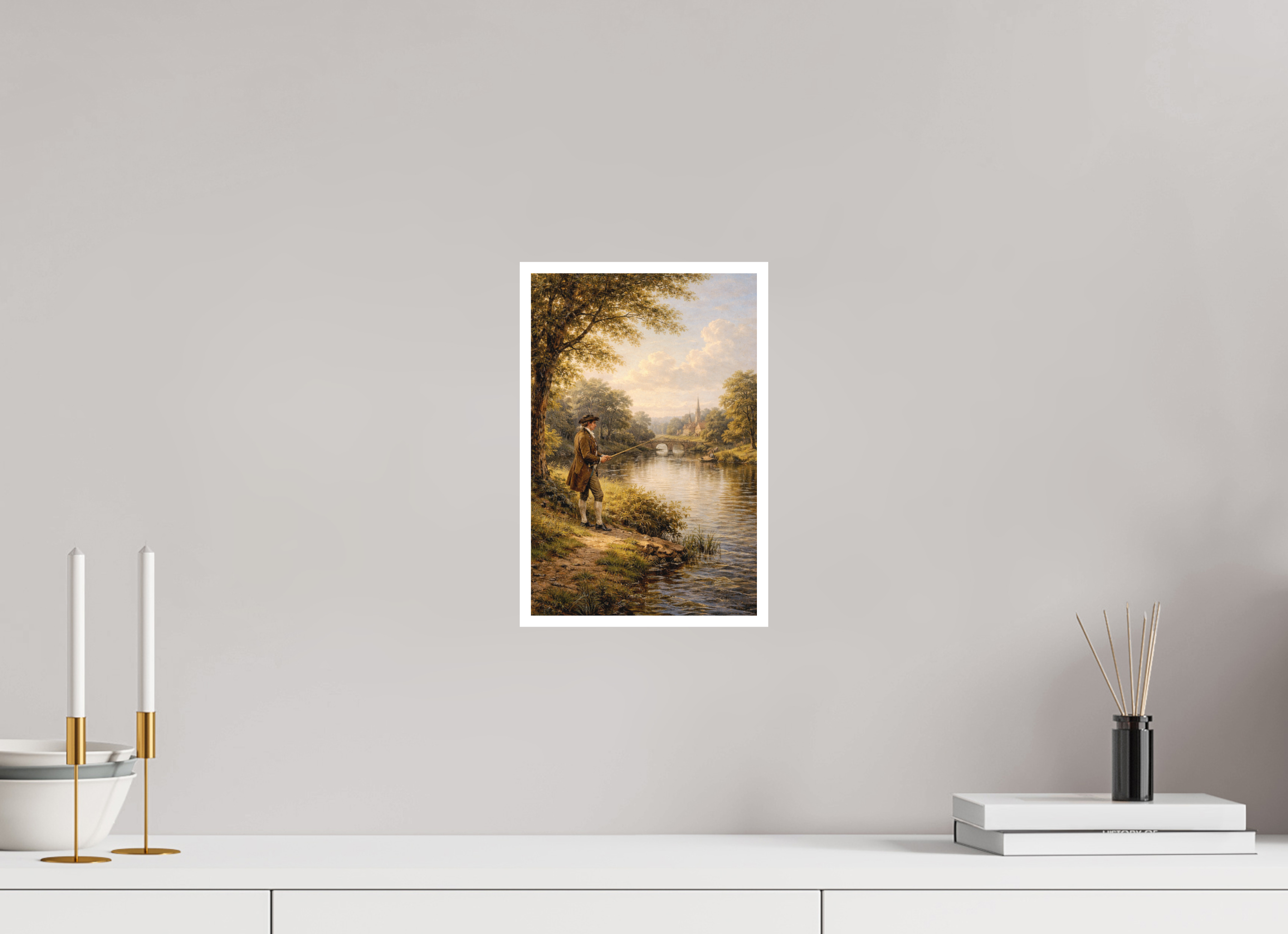 20 x 30,3 cm, Hahnemühle William Turner By the Village Stream