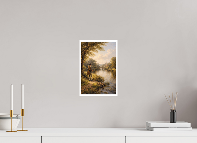 20 x 30,3 cm, Hahnemühle William Turner By the Village Stream