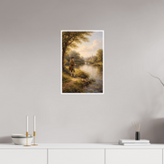 40 x 60,5 cm, Hahnemühle William Turner By the Village Stream