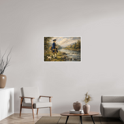 90 x 60 cm, Hahnemühle William Turner The Gentleman Angler