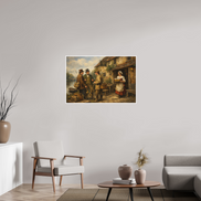 105 x 70 cm, The Pub by the River The Pub by the River