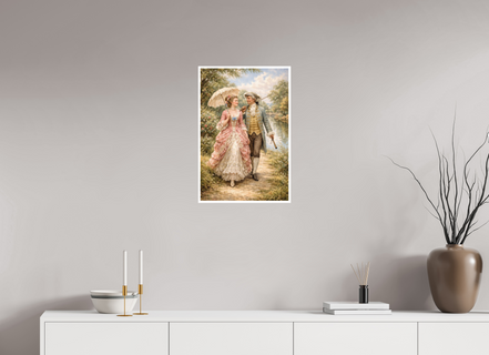 40 x 60 cm, Hahnemühle William Turner The Stroll to the River
