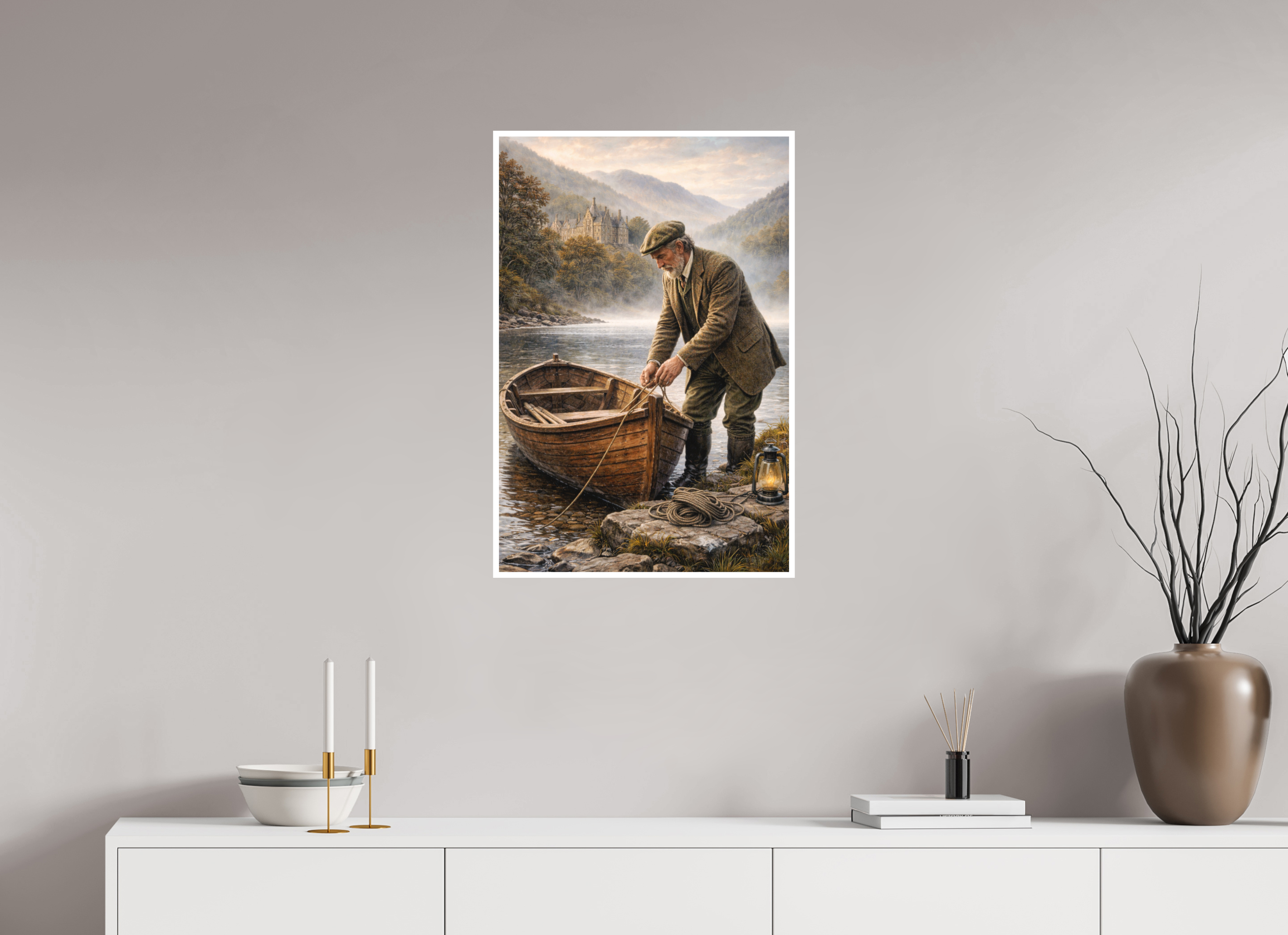 50 x 75 cm, Hahnemühle William Turner The Ghillie