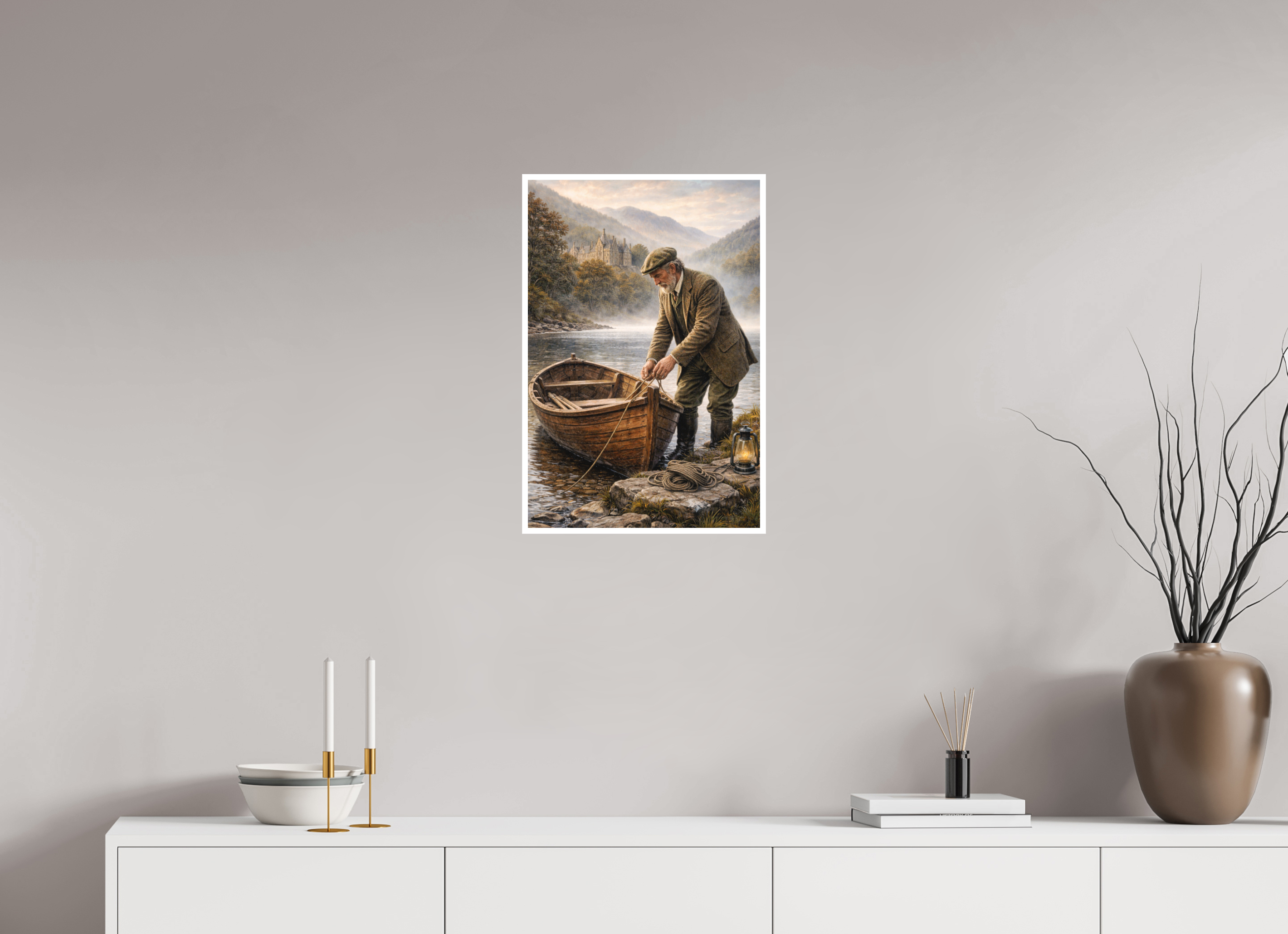 40 x 60 cm, Hahnemühle William Turner The Ghillie