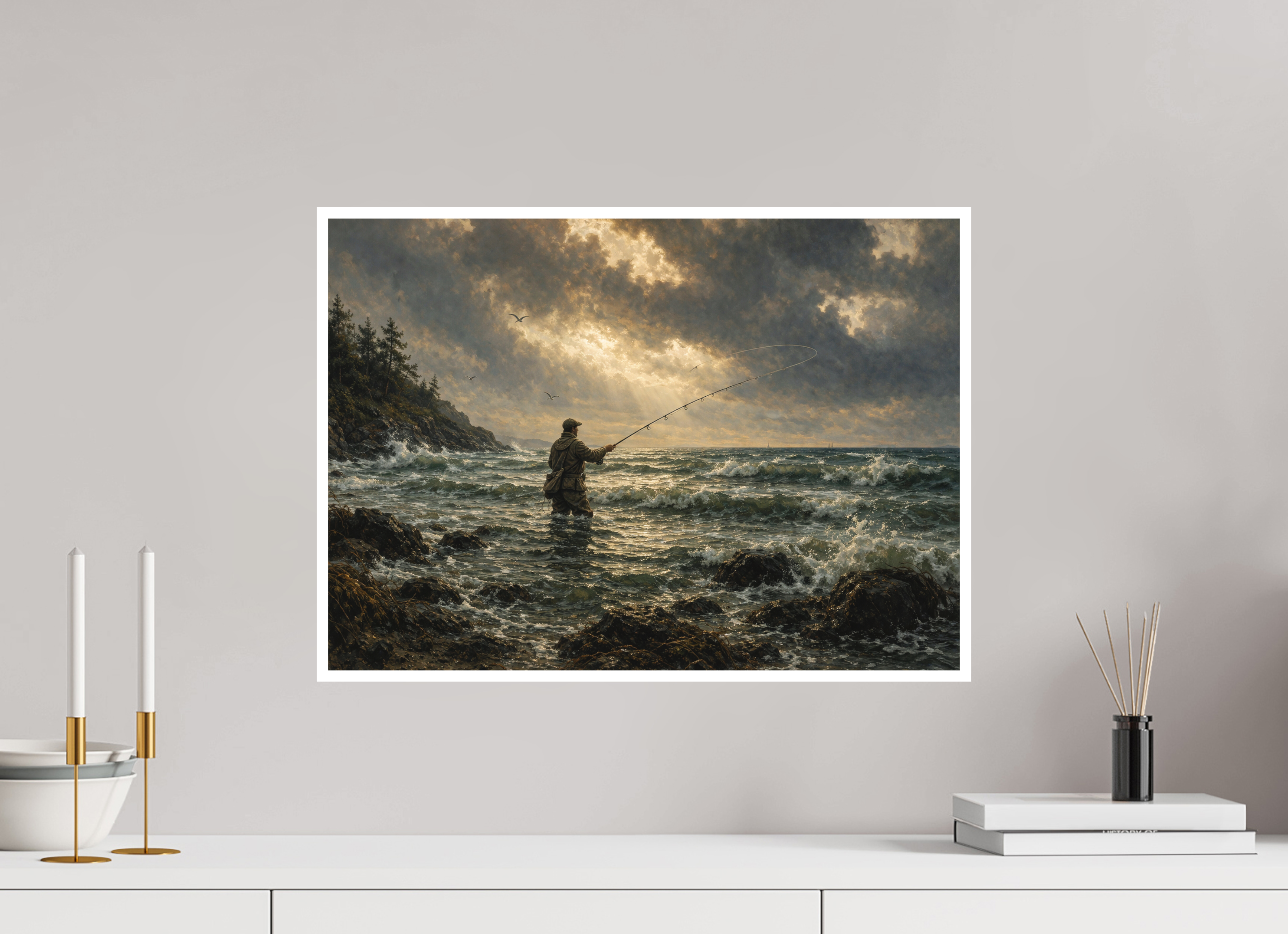55,9 x 40 cm, Hahnemühle William Turner Baltic Light