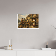 60 x 40 cm, Hahnemühle William Turner The Pub by the River