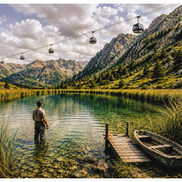 Main image Alpine Lake - Autumn