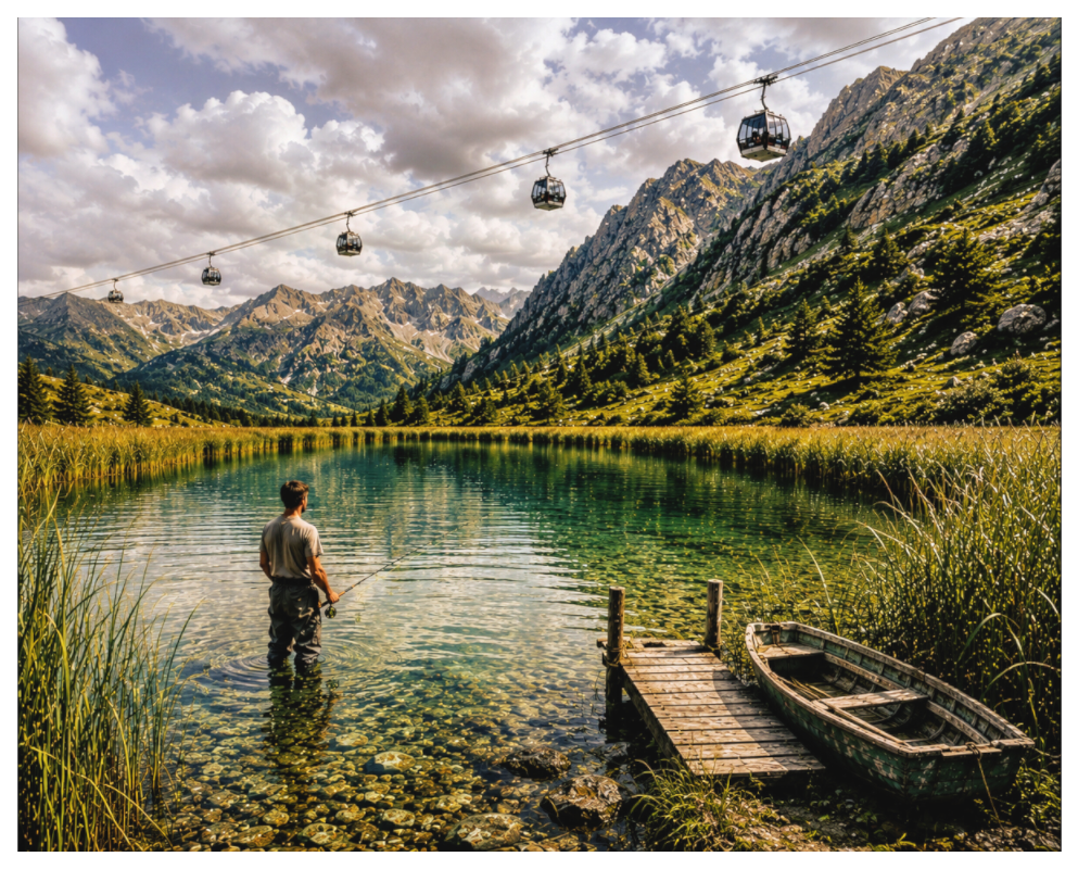Main image Alpine Lake - Autumn