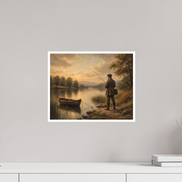 37,7 x 30 cm, Hahnemühle William Turner Evening at the Water