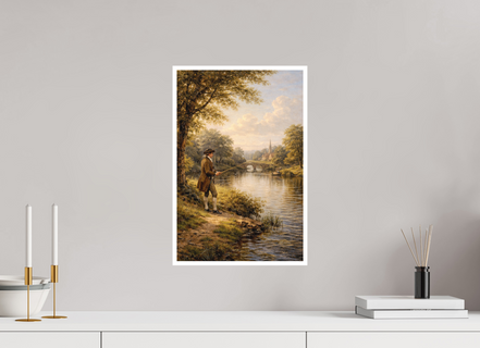 30 x 45,4 cm, Hahnemühle William Turner By the Village Stream
