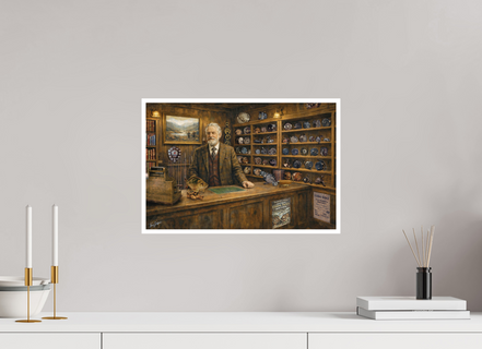 45 x 30 cm, Hahnemühle William Turner The Old Tackle Shop