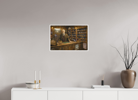 60 x 40 cm, Hahnemühle William Turner The Old Tackle Shop