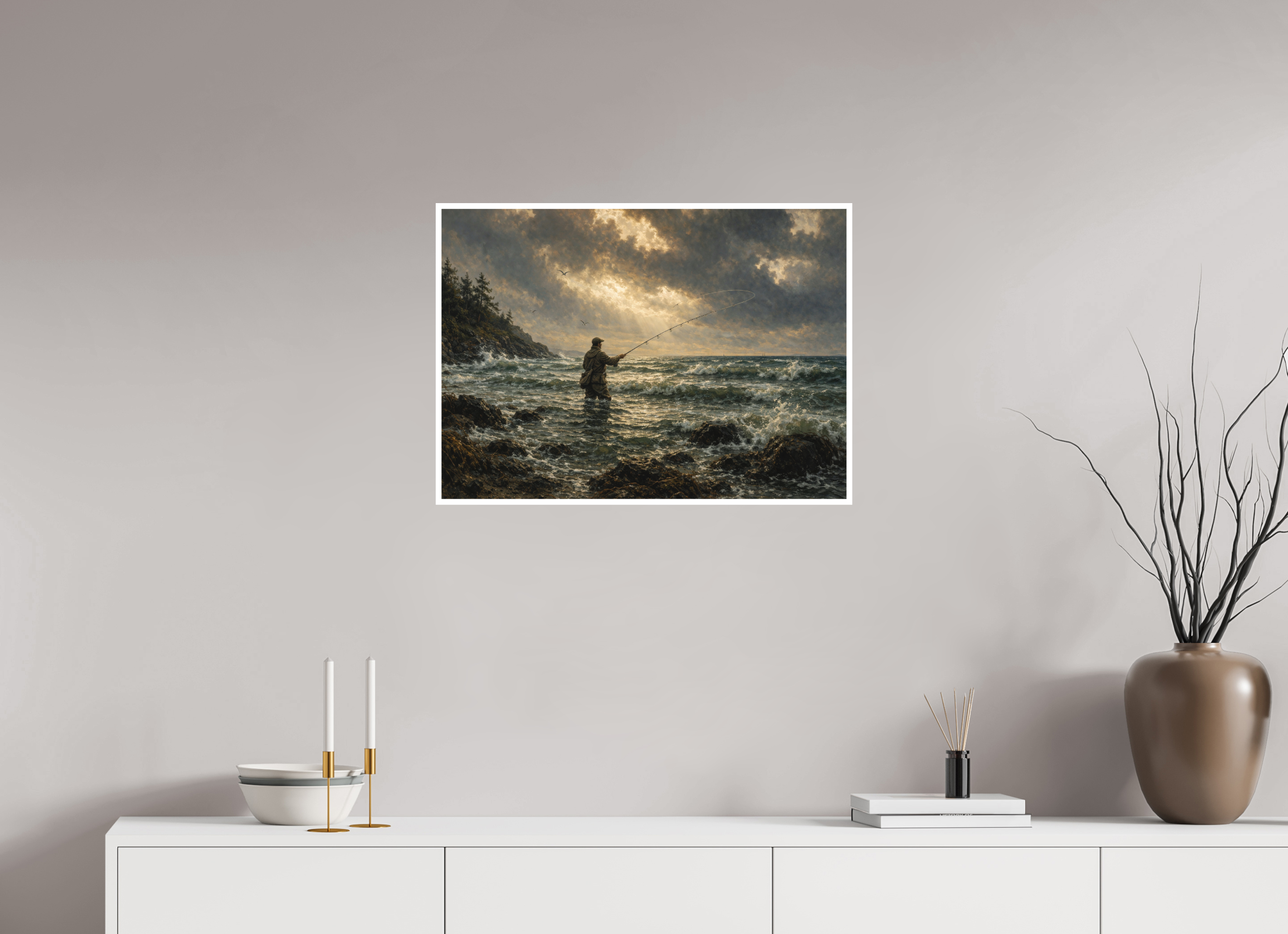 69,8 x 50 cm, Hahnemühle William Turner Baltic Light