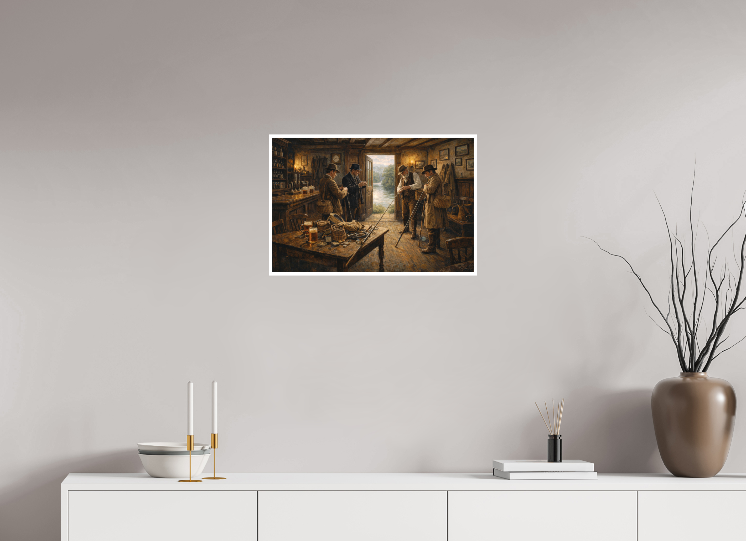 60 x 40 cm, Hahnemühle William Turner Where the Day Begins