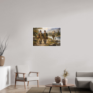 90 x 60 cm, Hahnemühle William Turner The Return from the River