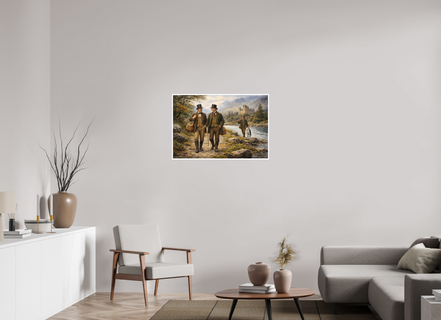 90 x 60 cm, Hahnemühle William Turner The Return from the River