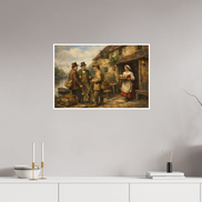 75 x 50 cm, Hahnemühle William Turner The Pub by the River