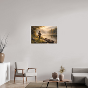 90 x 60 cm, Hahnemühle William Turner Morning at the Salmon River
