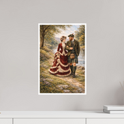 30 x 45,5 cm, Hahnemühle William Turner The Lady and the Ghillie