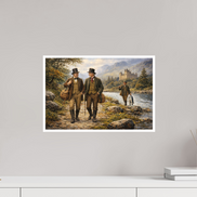 45 x 30 cm, Hahnemühle William Turner The Return from the River