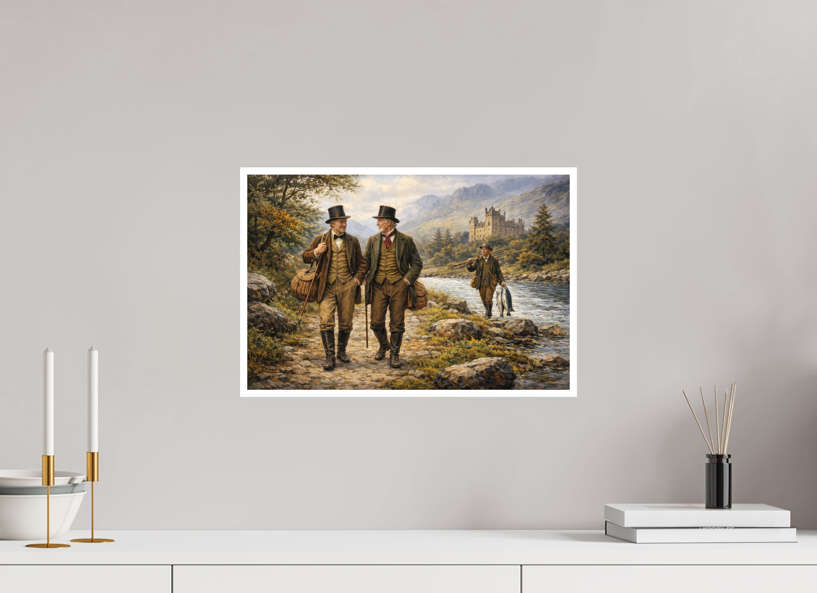 45 x 30 cm, Hahnemühle William Turner The Return from the River