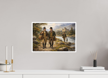45 x 30 cm, Hahnemühle William Turner The Return from the River