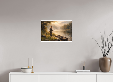 60 x 40 cm, Hahnemühle William Turner Morning at the Salmon River