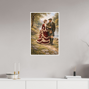 50 x 75,9 cm, Hahnemühle William Turner The Lady and the Ghillie