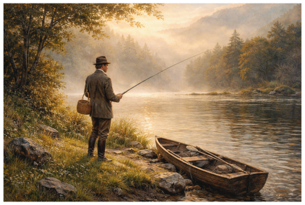 Main image Morning at the Salmon River